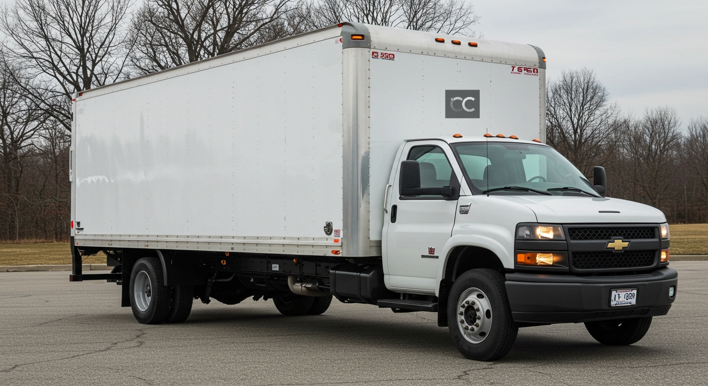 2009 chevrolet c6500 box truck 13'6