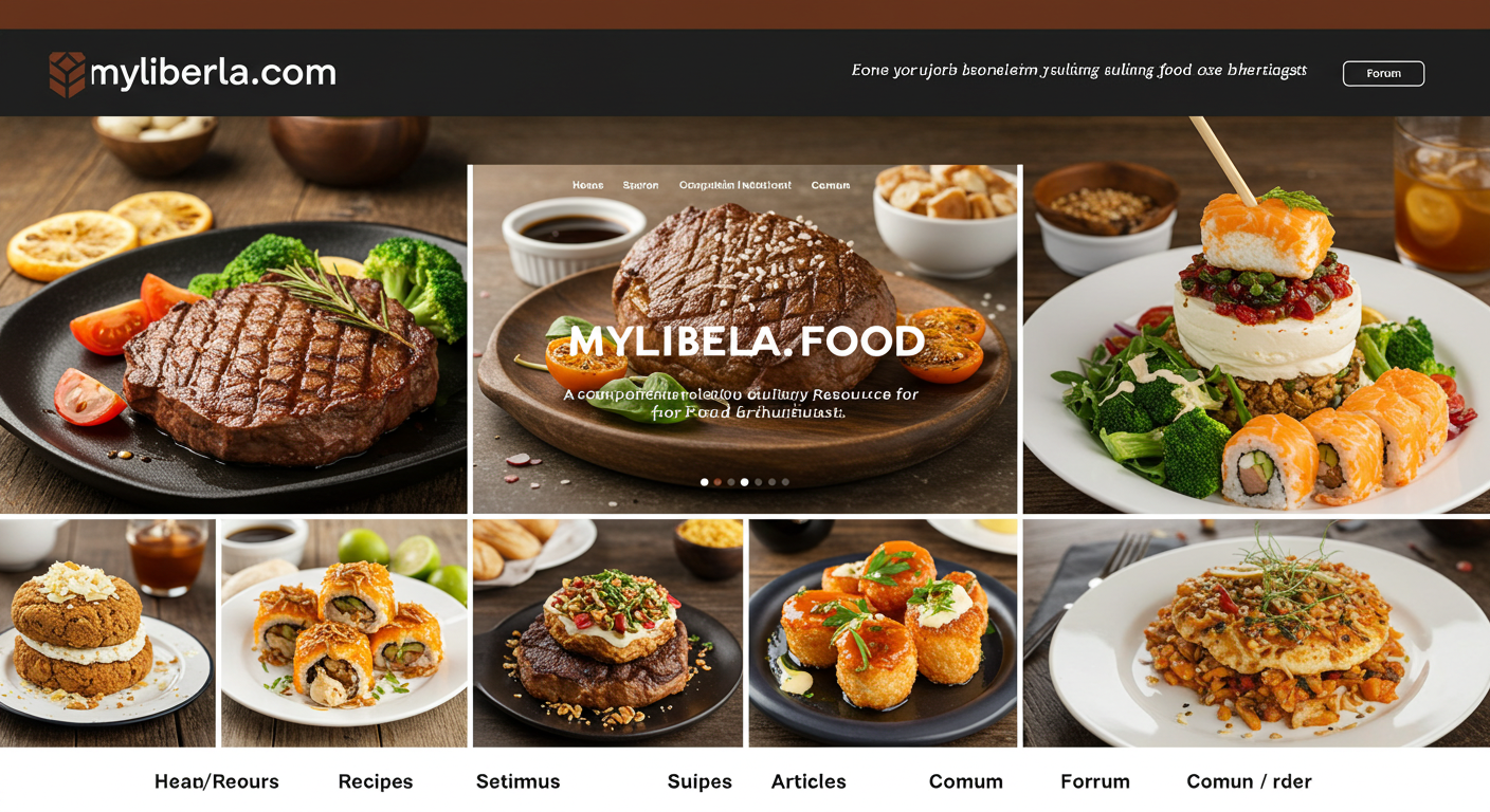 Myliberla.com Food: A Comprehensive Culinary Resource for Food Enthusiasts