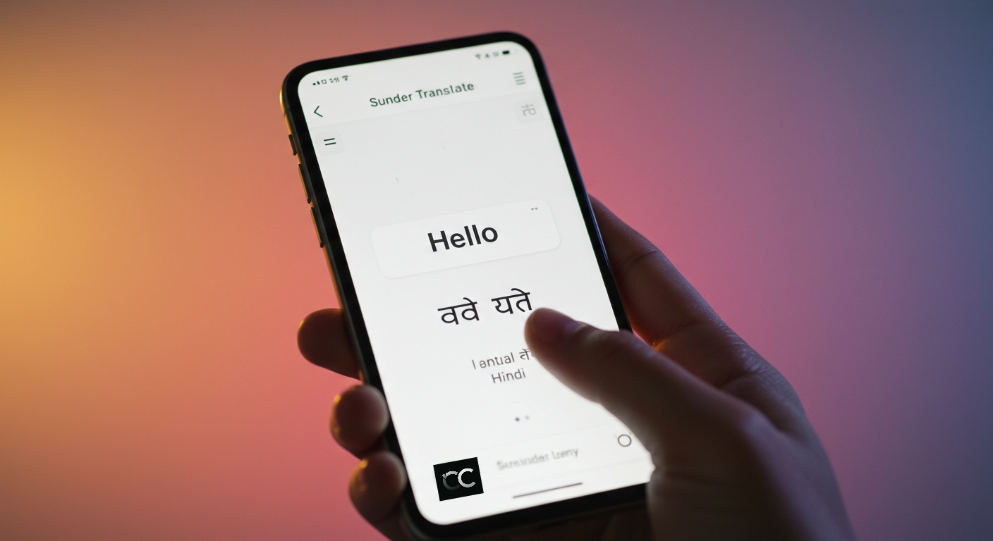 Sunder Translate Hello in Hindi