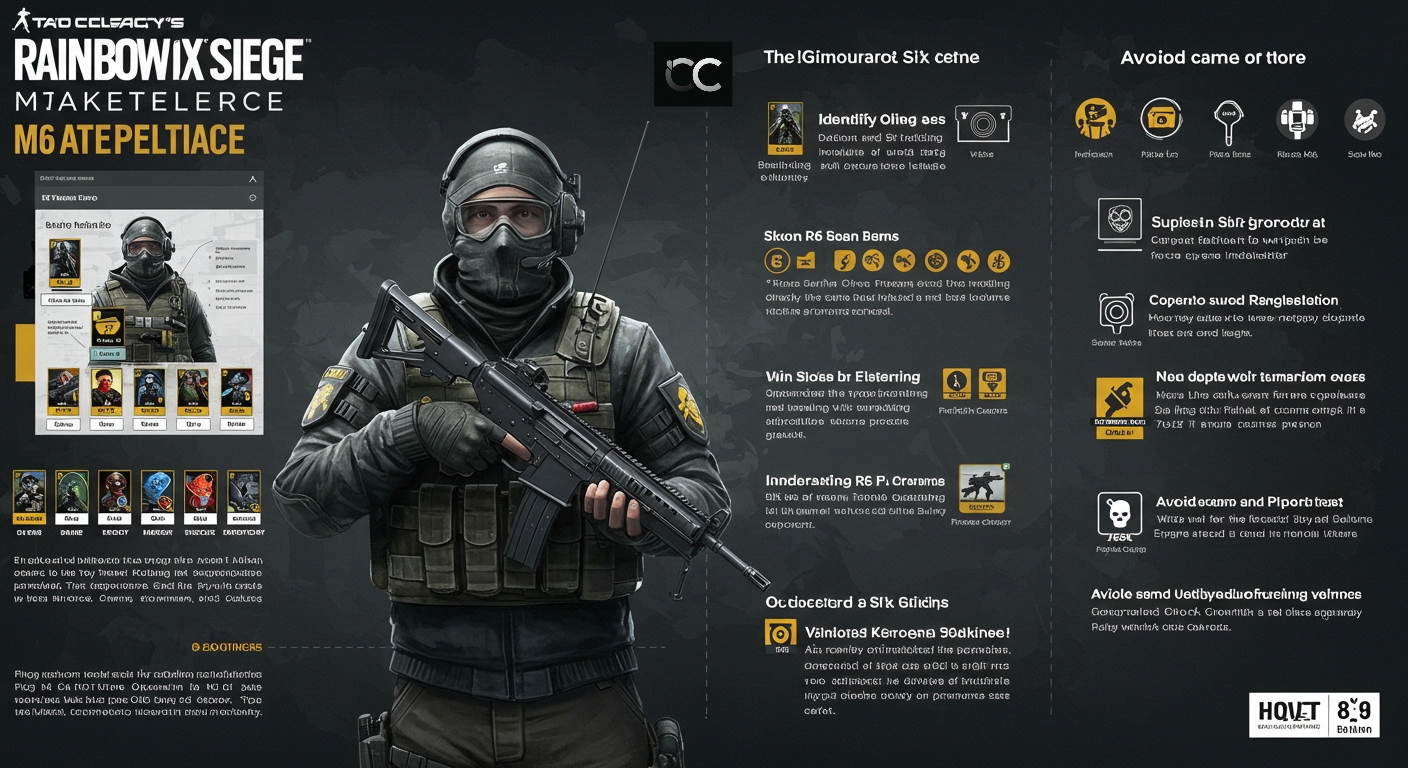 R6 Marketplace: The Ultimate Guide to Buying, Selling, and Trading in Rainbow Six Siege